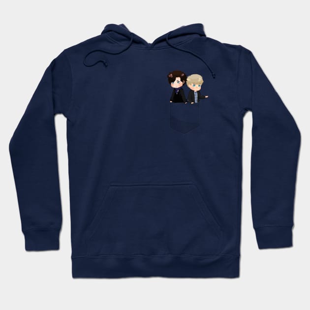 Pocket Sherlock Hoodie by Cettia